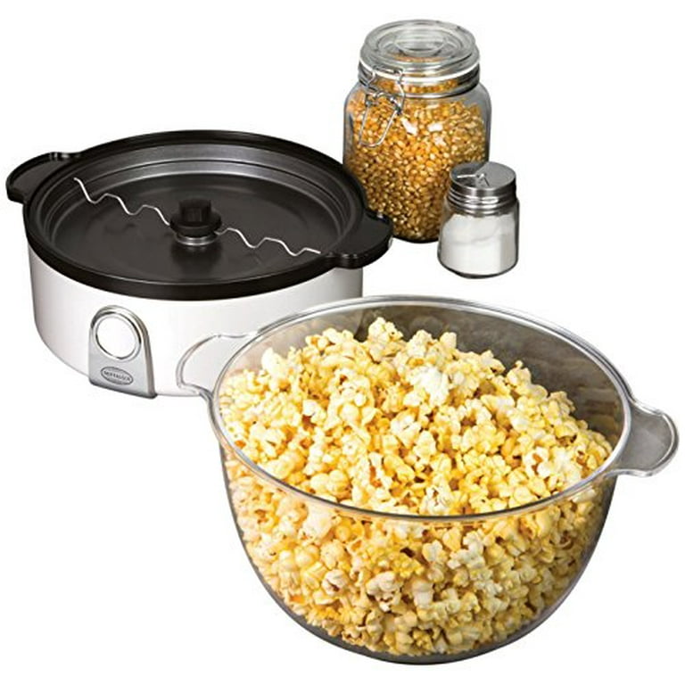 Nostalgia 1000 W 6 oz. Aqua Stirring Popcorn Machine CLSP6AQ - The Home  Depot