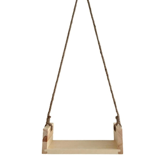 HILABEE Siège de Balançoire en Bois Accessoires de Pose pour Baby Shower Fête Bois