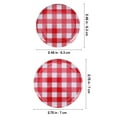 thumbnail image 2 of MasteelfCA 12 Pcs Mason Jar Lids Canning Jar Lid Mason Jar Drinking Lids Wide Mouth Bottle Covers Mason Jar Sealer, 2 of 8