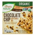 thumbnail image 3 of Simply Nature Organic Chocolate Chip Chewy Granola Bars, 8 count, 3 of 3