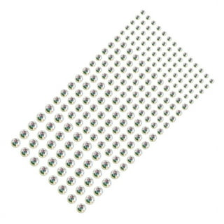 1512 Pcs Bulk Sheet 6mm Clear Self Adhesive Diamante Stick on Rhinestone  Gems Craft