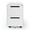 White, variant on 25.4" Deep 2-Drawer Filing Cabinet, Mobile Steel Pedestal Vertical File Cabinet with Lock and 5 Wheels for Home Office, Round Edge