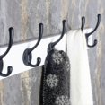 thumbnail image 2 of 10 Pieces Vintage Black Wardrobe Hooks, Wall Hooks Metal Hook Coat Hooks With 25pcs Screws, 2 of 4