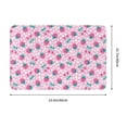 thumbnail image 3 of Bingfone Cherry Strawberry Door Mat 16"x24" Front Entrance Non-Slip Low Profile Washable for Entryway, 3 of 7