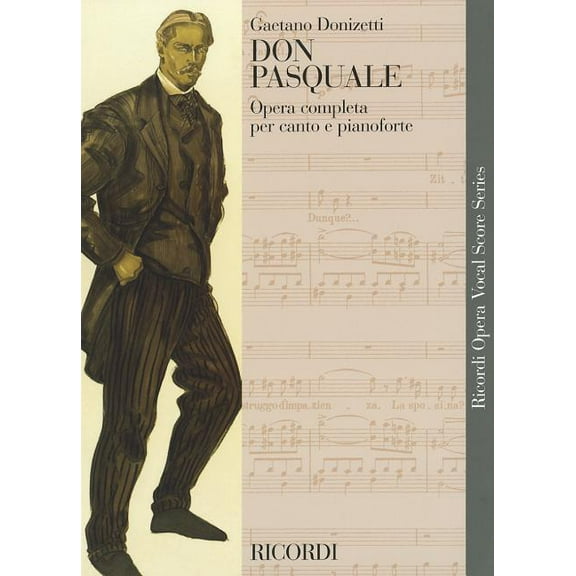 Don Pasquale Vocal Score Italian, (Paperback)