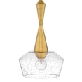thumbnail image 2 of 1 Light Small Pendant In Mid-Century Modern Style 12.5 Inches Wide By 21.75 Inches High-Heritage Brass Finish Hinkley Lighting 4114Hb, 2 of 7