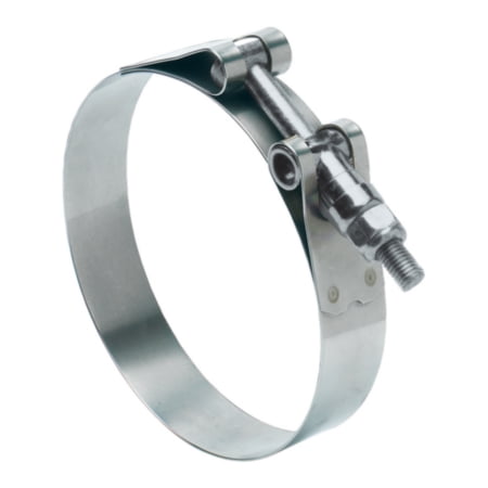 

Ideal Tridon Size 28 T-Bolt Hose Clamp - 1.75 to 2 - Stainless Steel Band T-Bolt Clamp w/Zinc Bolt
