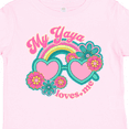 thumbnail image 4 of Inktastic My Yaya Loves Me Grandchild Rainbow Girls Toddler T-Shirt, 4 of 5