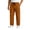 05:Brown, variant on ASUDESIRE Men's Woven Twill Casual Cargo Pants Straight Leg Elastic Waistband Drawstring with 4 Pockets