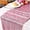 Pink, variant on Dalrosia Sequin Table Runner Sparkly Metallic Sequin Runner for Wedding Party Dinner Reception, Event Bridalwedding Runner, Birthday Party, Dinner Party, Shower