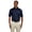 NAVY, variant on The Harriton Mens Easy Blend Short Sleeve Twill Shirt Shirt with Stain-Release - STONE - L