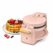 Beautiful Rotating Belgian Waffle Maker, Rose by Drew Barrymore