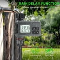 thumbnail image 4 of KORALAKIRI Sprinkler Timer, Water Timer for Garden Hose, Manual Automatic Programmable Watering System Outdoor with Rain Delay for Yard, Lawn, 1 Outlet, 4 of 8