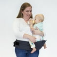 thumbnail image 5 of Ultimate Comfort Hip Seat Baby and Child Carrier With 9 Ways To Wear in Charcoal Gray, 5 of 7
