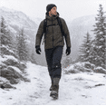 thumbnail image 4 of Loritta 3 Pairs 80% Merino Wool Hiking Socks for Men Warm Boot Thermal Hiking Cushion Crew Socks Size 9-12, 4 of 8