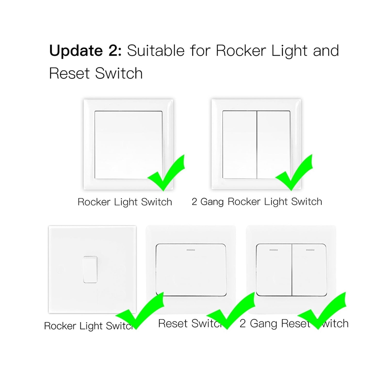 Smart Light Switch Relay Module 1/2/3 Gang Smart Life/Tuya Control, With Alexa Home ,Trusted and Reliable