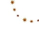 thumbnail image 5 of Decoraciones de Estrellas Matsuzay para el Hogar Dorado, 5 of 6