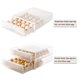 thumbnail image 2 of Caja de almacenamiento de huevos para conservación de alimentos de cocina, cajón para refrigerador, caja para huevos [estilo cajón de doble capa [puede contener 60 huevos de pollo y pato]], 2 of 5