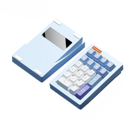 Aluminum Mechanical Numpad PANDA20 Triple-Mode (Bluetooth/Wired) Number Pad for Laptop and Desktop - Compatible with ROG Azoth Keyboard