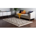 thumbnail image 4 of Unique Loom Narenj Textured Repeat Design Rug 10' x 13' Rectangle Ivory/Tan, 4 of 10