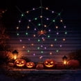 thumbnail image 2 of Indoor/Outdoor 50-Count LED Spider Web Lights, Multicolor, 5', Halloween by Way To Celebrate, 2 of 8