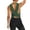 Green, variant on Stichou Womens Open Back Workout Shirts Cropped Yoga Tank Tops Backless 2026 Summer Spring Athletic Clothes Yellow L