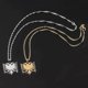 thumbnail image 4 of Stainless Albania Eagle Necklace Symmetrical Patterns Pendant Fashion National Flag Necklace For Women Man Clavicle Chain-10341, 4 of 4