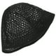 thumbnail image 1 of KAKOWELY Sombrero de paja para playa para mujer, sombrero versátil para mujer, sombrero de cubo para niña, 1 of 5