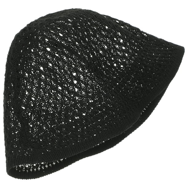 KAKOWELY Sombrero de paja para playa para mujer, sombrero versátil para mujer, sombrero de cubo para niña