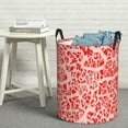 thumbnail image 6 of Sikiie Beef1 Print Round Dirty Clothes Basket, Waterproof Standing Foldable Storage Basket, for Laundry Room, Bedroom, Bathroom Storage-Small, 6 of 6