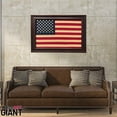 thumbnail image 6 of Framed American Flag | Real Cotton Cloth Embroidered Flag | 30L X 42W" Inches, 6 of 6