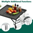 thumbnail image 6 of HaiNova Outdoor Folding Grill Table, 5 Foot Cook Table with Storage for Cooking Accessories, Foldable & Portable for Picnic, BBQ, and Party, 6 of 9