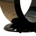 thumbnail image 5 of Benjara Contemporary Tempered Glass Top End Table with O Shape Base, Black, 5 of 5