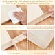 thumbnail image 5 of 2 rollos de cinta selladora impermeable para bañera de 3,2 m (10,5 pies), color beige, de PVC, autoadhesiva, antimanchas, para baño, protector de bordes de inodoro, tiras de repuesto para calafateo., 5 of 9