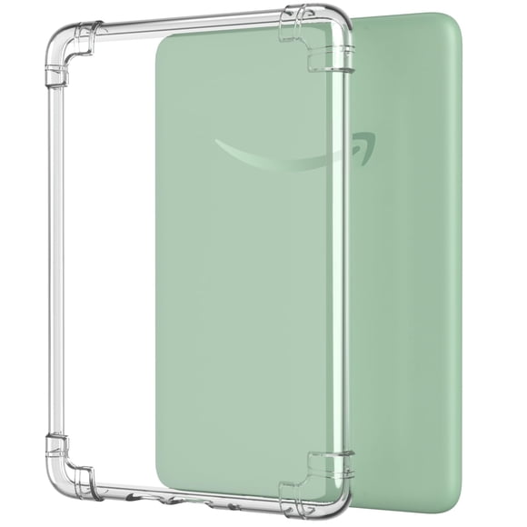 Moko Funda Transparente Para Kindle 11 2022 De 6 Pulgadas Totalmente Nuevo (Versión 11.ª Generación-2022) Ultra Transparente Suave Tpu Delgada, Flexible, Transparente, Carcasa Trasera Para Kindle 11 2