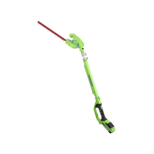 Greenworks 20-Inch 24V Cordless Pole Hedge Trimmer, 2.0 Battery Included 22242 by GREENWORKS