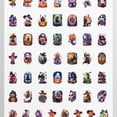thumbnail image 4 of 35pcs-50pcs Spooky Stickers Halloween Skeleton Stickers Witch Decals Ghost PVC Stickers for Laptops Notebooks Suitcases, 4 of 9