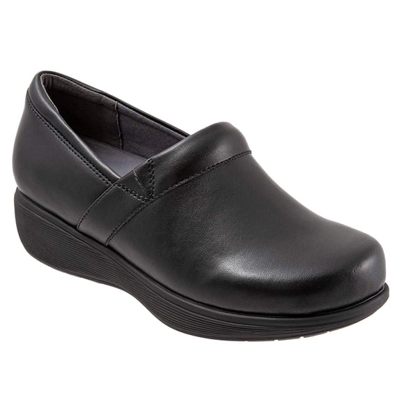 Softwalk Womens Meredith Sport Clog, Adult, Black, 10 M US