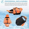 thumbnail image 6 of ENIYUU Adjustable Reflective Dog Life Jacket with Rescue Handle and Enhanced Buoyancy Winged Safety Swim Vest for Dogs Polyester Knit Fabric Machine Washable Suitable for Small to Lar, 6 of 7