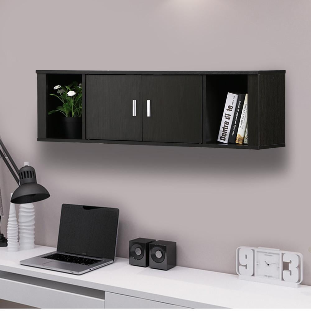 Yaheetech Wall Mounted Tv Media Console For Living Room Office