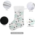 thumbnail image 3 of Coolnut Kawaii Sheep Star Christmas Stockings Christmas Presonalized Large Stocking Sock, Set of 1 Xmas Party Winter Decor Candy Bag Family Holiday Gift, 17.7 Inch, 3 of 7