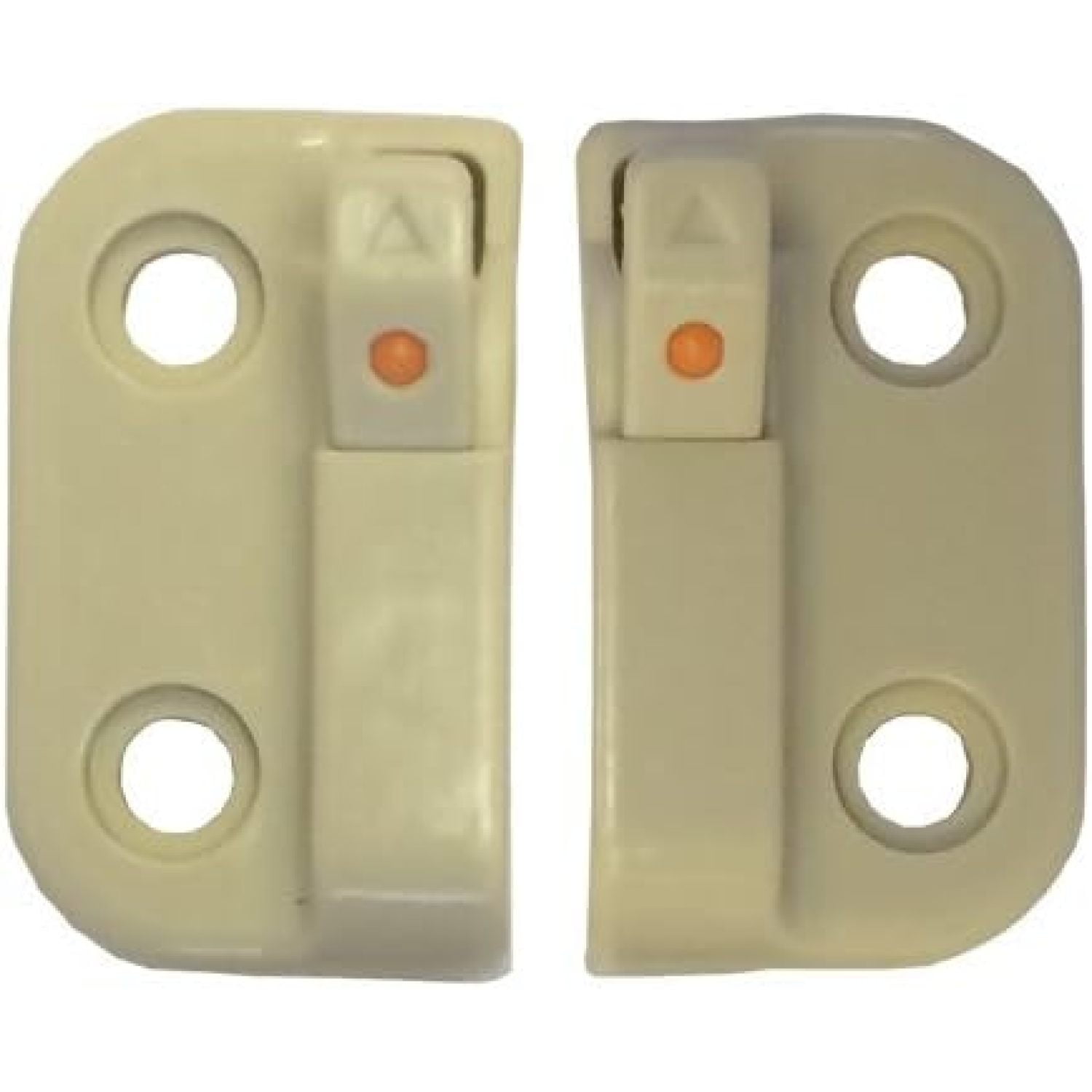HElectQRIN One Pair of White Window Opening Control Device 1775FMBEIGE