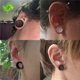thumbnail image 3 of Expansores De Oreja De Madera Silicona Piercings Para Oreja, 3 of 6