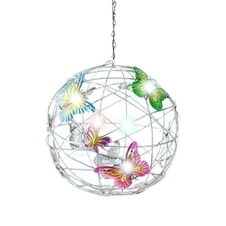 

Butterfly Solar Lights Outdoor | Colorful Butterfly Outdoor Decorative Light Solar | Waterproof Light for Walkway Lawn Yard Patio Porch Hangings Decor