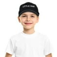 thumbnail image 6 of DALIX Big Man Little Man Hat Father Son Matching Cap Fun Gifts in Black, 6 of 7