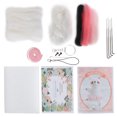 thumbnail image 1 of DIY Animal Needle Crafts, DIY Hand-Made Wool Chemical Fiber Needle Felting Kit Portable  For Beginner For Animal Hand-Made Toy Arts Crafts 185# Ballet Alpaca, 1 of 8