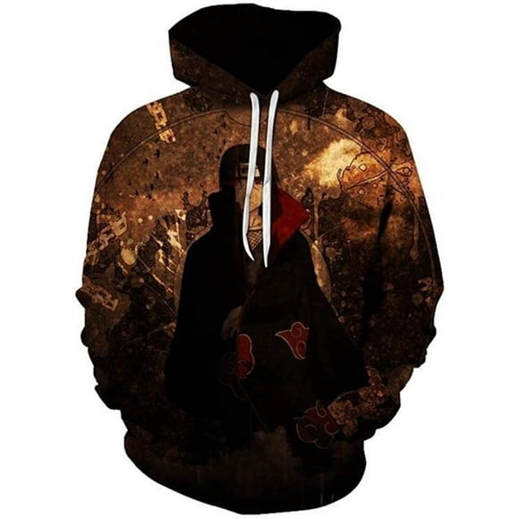 Anime Naruto Hoodie Zipper Coat Tops Thin Hoodies Sweatshirt