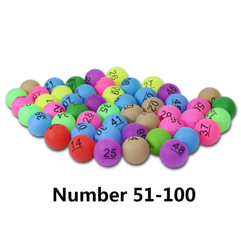 10/25/50Pcs/Pack Ping Pong Balls 40mm Mixed Colours No Logo Table Tennis Balls 
