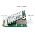 thumbnail image 4 of PCIE to PCIE Adapter with Card Slot for 3G WWAN LTE Card Clamshell Card Holder for Laptop Desktop, 4 of 7