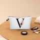 thumbnail image 4 of Fiudx Bolsa de Maquillaje Floral, Neceser con Letras Personalizadas, Elegante Organizador de Viaje, Regalo Ideal para Mujeres, Uso Diario, Ideal para Amigas y Damas de Honor., 4 of 6
